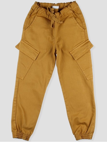 Calça longa jogger cargo