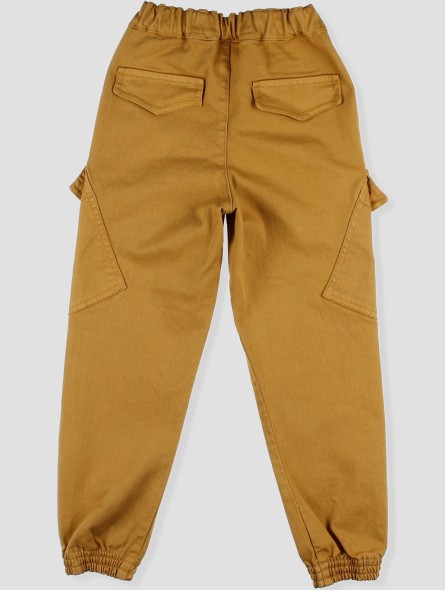 Calça longa jogger cargo