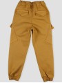 Calça longa jogger cargo