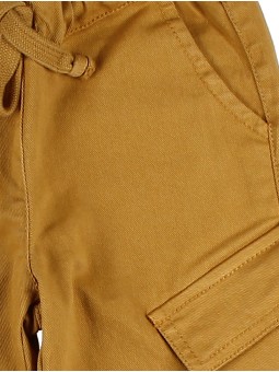 Calça longa jogger cargo