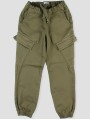 Calça longa jogger cargo