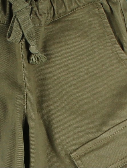 Calça longa jogger cargo