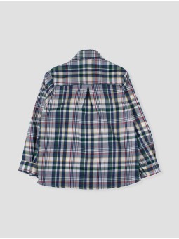 Camisa cuadro multicolor