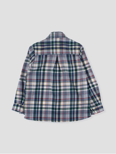 Camisa cuadro multicolor