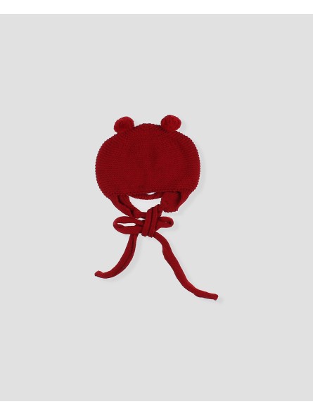Gorro com pompones