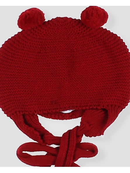 Gorro com pompones