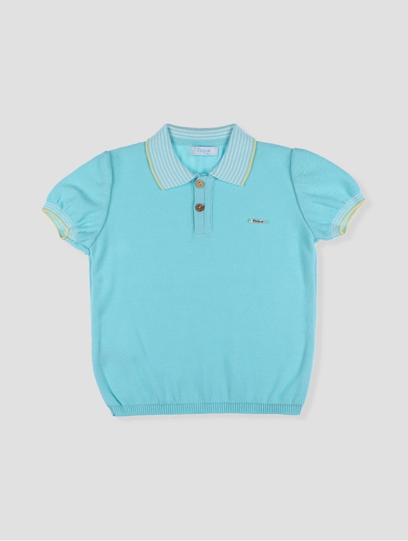 Polo de punto Saint Tropez