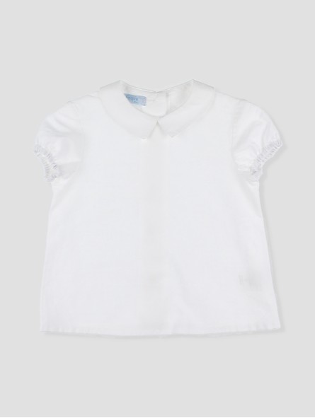 Batiste Shirt with Classic Collar