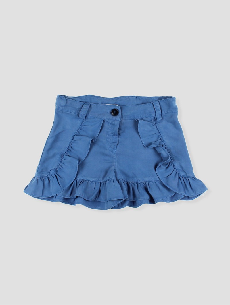 Shorts niña volantes