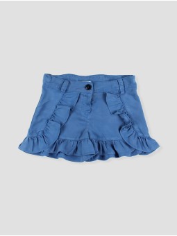 Shorts niña volantes