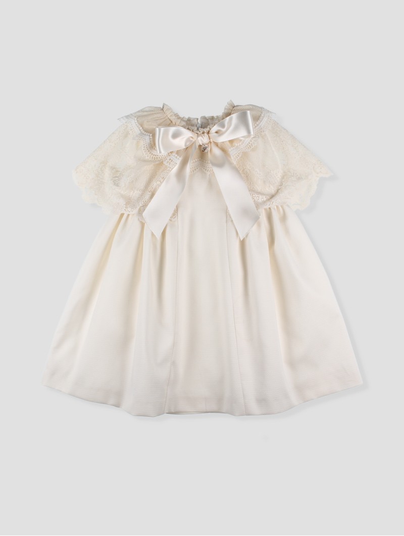 Vestido efeito capa Roma