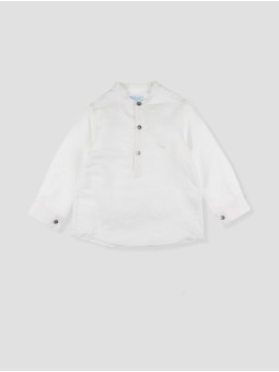 Camisa blanca lino