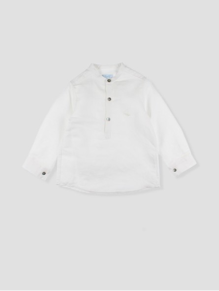 Camisa blanca lino