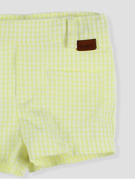 Calça curta Vichy