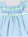 Baby gingham Santorini
