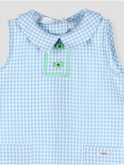 Santorini baby romper