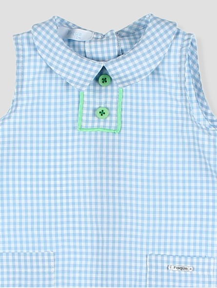 Santorini baby romper