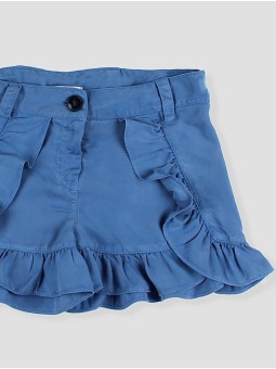 Shorts niña volantes