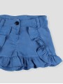 Shorts niña volantes