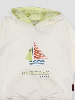 Sudadera barco