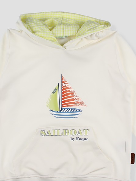 Sudadera barco
