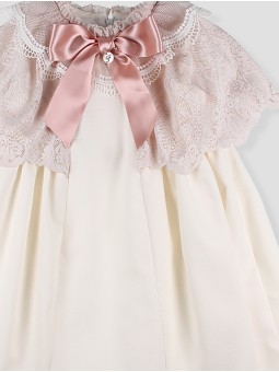 Vestido efeito capa Roma