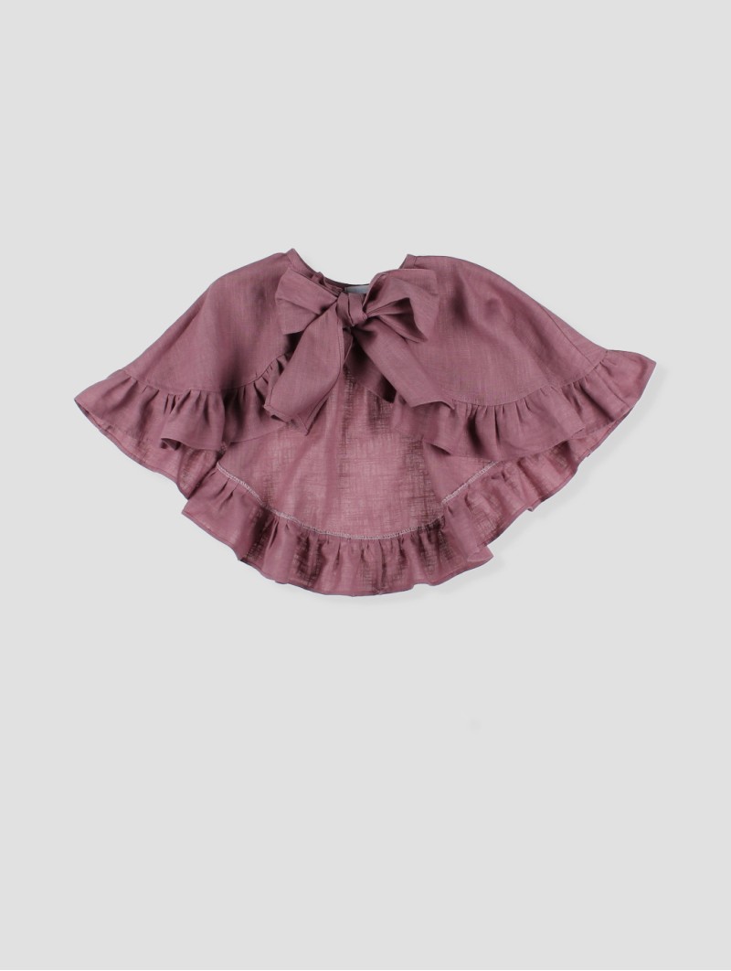 Cape with bow