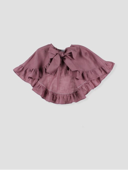 Cape with bow