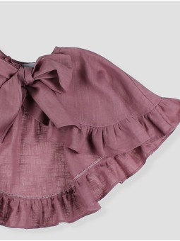Cape with bow