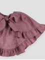 Cape with bow