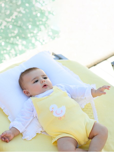 Campiña Inglesa baby romper