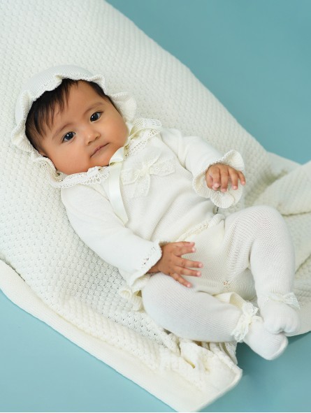 Roma baby girl first outfit