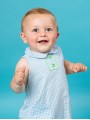 Santorini baby romper