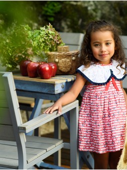 Paris girls' dress