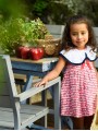 Paris girls' dress