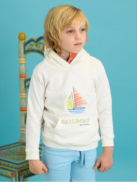 Sudadera barco