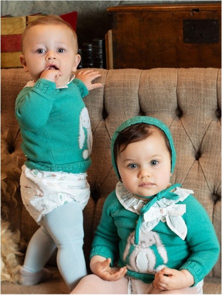 Conjunto niño Menta