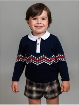 Jersey y pantalón tartán