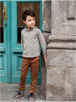 Camisa cuello camisero Apache