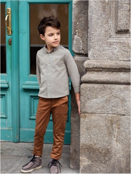 Camisa cuello camisero Apache
