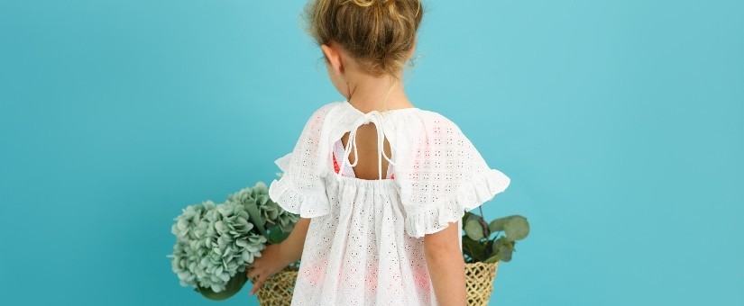 Swimwear dresses and blouses for girl